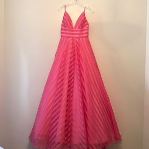 Sherri Hill Pink Prom Dress